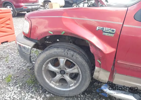 2002 Ford F-150 Lariat/Xlt from USA, damaged, VIN 1FTRW07L12KE10884